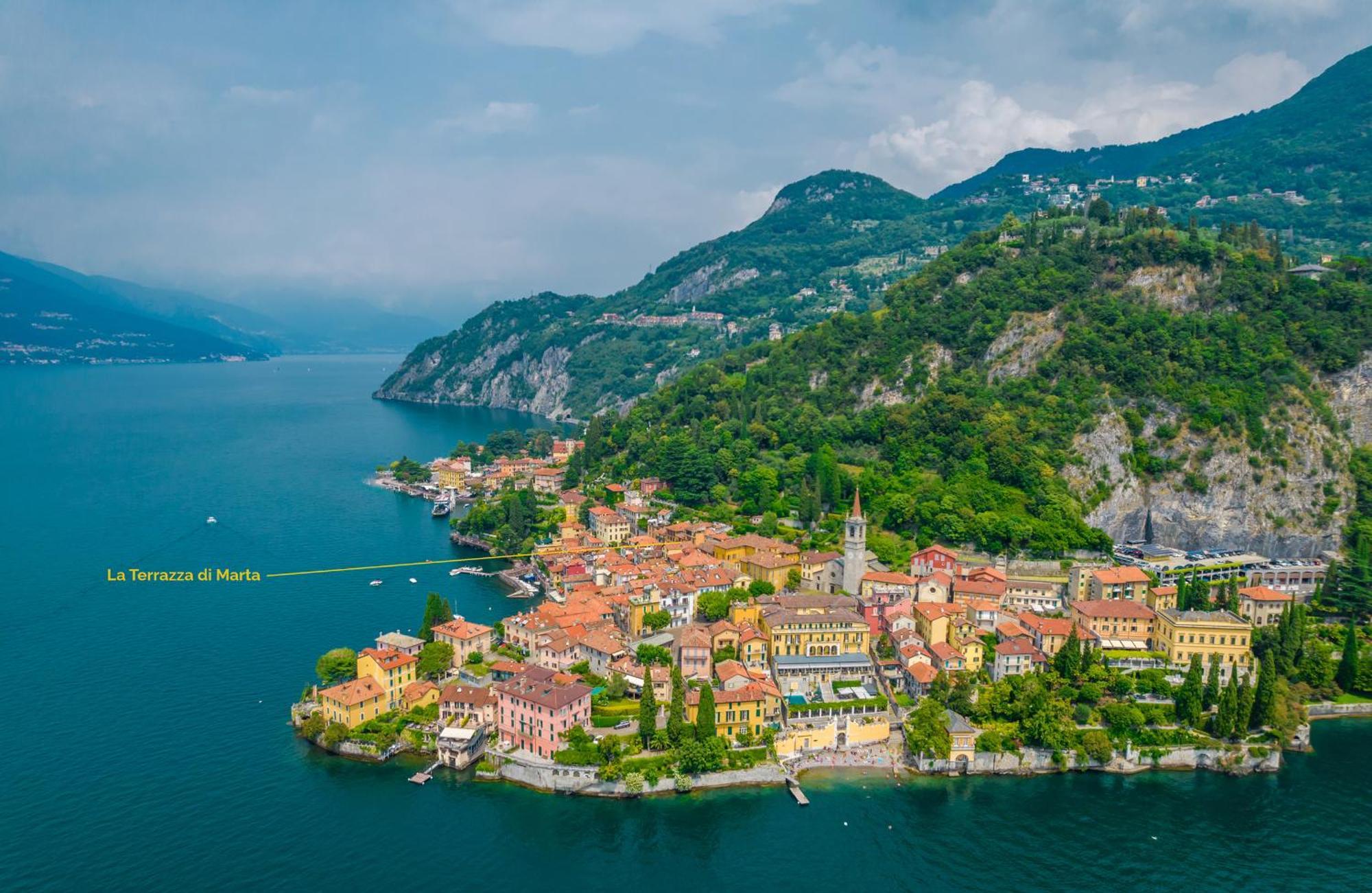 La Terrazza Di Marta Apartman Varenna Kültér fotó